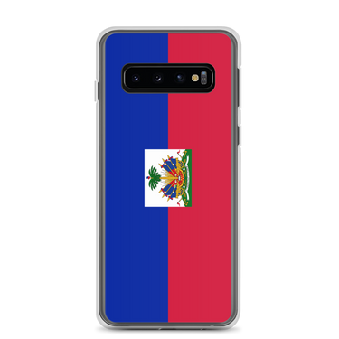Haiti Flag Clear Case for Samsung®